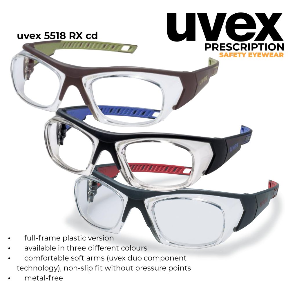 UVEX Sporty Prescription safety glasses SI9134 meteor - Opticians India -  Wholesale Opticians - Importers - Optical Manufacturer Representative Since  1972
